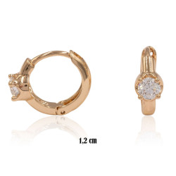 Kolczyki Xuping pozłacane 18k - MF38083